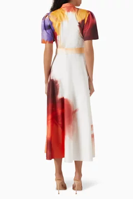 lyra linen dress Nude Lucy Lyra Linen Dress White main image 0