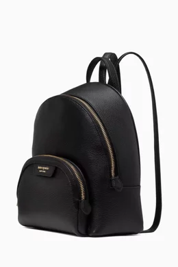 Buy Kate Spade New York Black Small Hudson Backpack in Pebbled