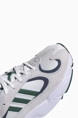 Buy adidas Green Falcon Dorf Sneakers in Mesh and Leather For Women Online Ounass UAE