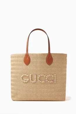 Gucci patch tote outlet