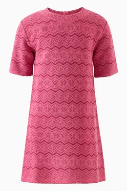 Gucci pink floral dress store