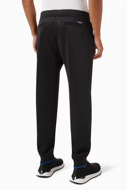Black joggers drawstring clearance