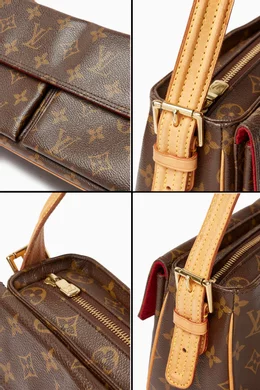 Buy Louis Vuitton Pre Loved Brown Viva Cite MM Shoulder Bag in Coated canvas For Women Online Ounass UAE