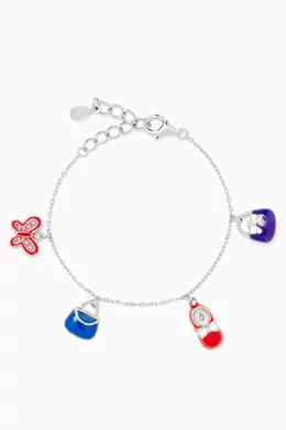Little girl sterling silver charm bracelets shop