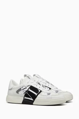 Buy Valentino Garavani White Valentino Garavani VL7N Sneakers in Leather For Men Online Ounass UAE