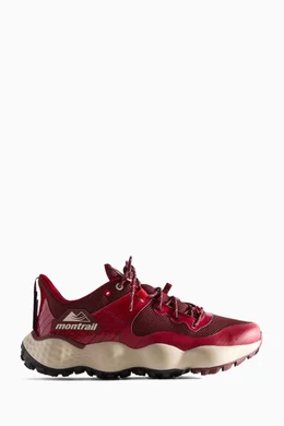 Buy Kith Red x Columbia Montrail Trinity MX Trail Hiking Shoes in Mesh For Men Online Ounass UAE