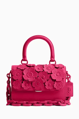 Buy Coach Pink Tea Rose Rogue Top Handle Bag in Leather For Women Online Ounass UAE
