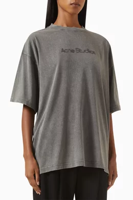 ★Acne Studios★ Blurred Logo T-Shirt Acne Studios - Blurred Logo T-shirt | HBX