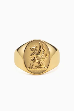 Lion crest ring 2025