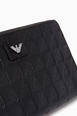Emporio armani leather wallet top