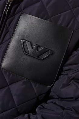 Emporio armani quilted jacket online