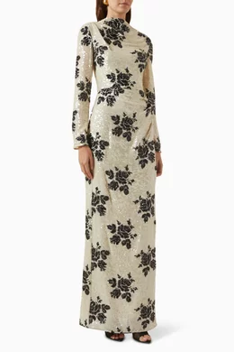 Erdem sequin dress top