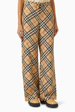 Burberry drawstring pants shop