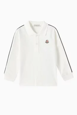 Moncler long sleeve polo sale outlet