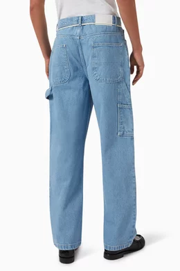 Straight leg carpenter jeans online