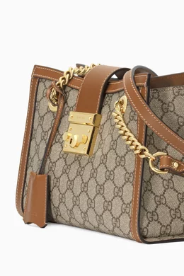 Gucci padlock supreme backpack clearance