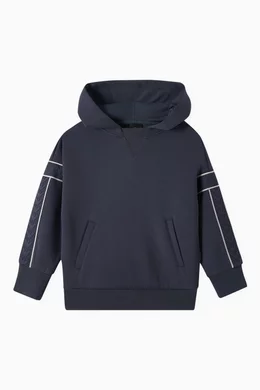 Emporio armani tape hoodie store