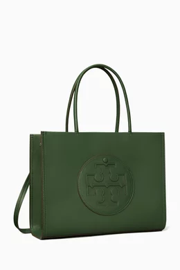 Buy Tory Burch Green Small Ella Tote Bag in BioFabbrica Bio Tex For Women Online Ounass UAE