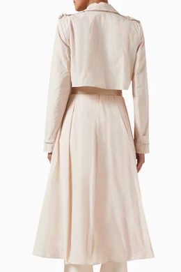 Elisabetta franchi trench cheap