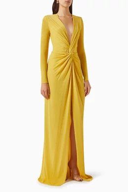 Elisabetta franchi long dress clearance
