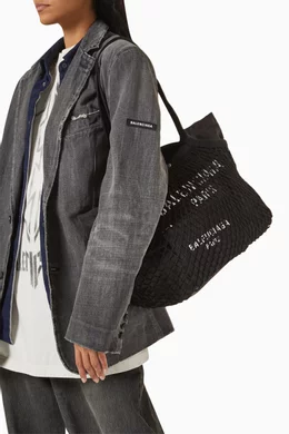 トートバッグ Balenciaga 24 7 Medium Canvas Tote Bag 国内発】BALENCIAGA 24/7 ミディアム トートバッグ (BALENCIAGA