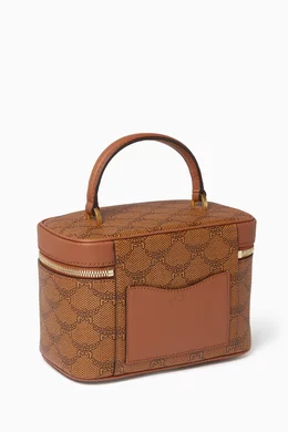 [MCM]★Himmel Loretos Vanity Case Small Himmel Vanity Case in Lauretos Beige | MCM ®US