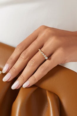 Buy Ragbag Yellow Odette Ring in 18kt Gold-plated Silver For