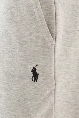Buy Polo Ralph Lauren Grey Logo Sweatpants in Cotton blend For Men Online Ounass UAE