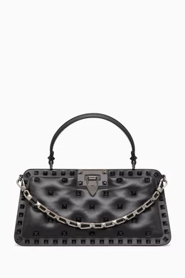 Valentino rockstud top handle bag top