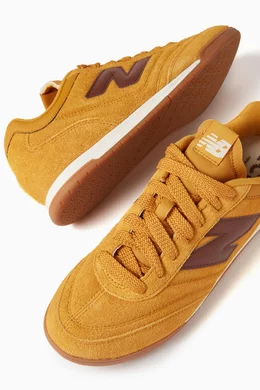 Yellow suede new balance hotsell