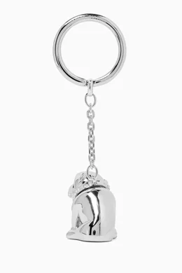 Buy Dunhill Silver Bulldog Key Chain in BRass For Men Online Ounass UAE