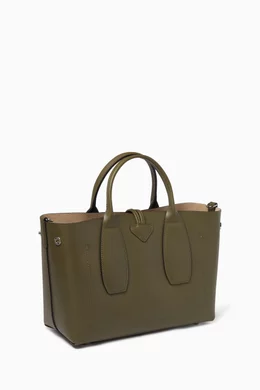 Longchamp roseau medium tote cheap