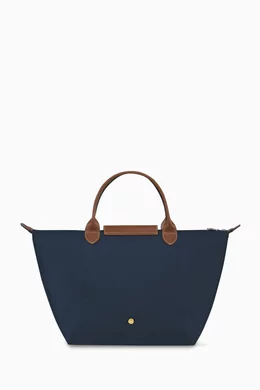 Buy Longchamp Blue Medium Le Pliage Original Bag in Canvas For Women Online Ounass UAE