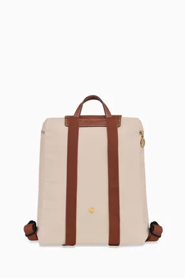 Buy Longchamp Neutral Medium Le Pliage Original Backpack in Canvas For Women Online Ounass UAE