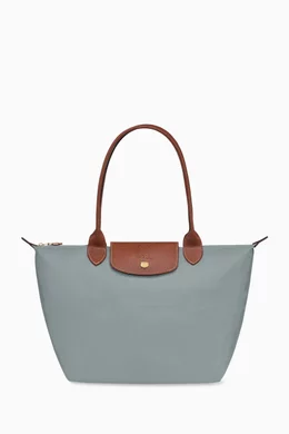 Buy Longchamp Grey Large Le Pliage Original Tote Bag in Canvas For Women Online Ounass UAE