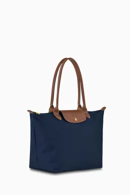 Buy Longchamp Blue Large Le Pliage Original Tote Bag in Canvas For Women Online Ounass UAE
