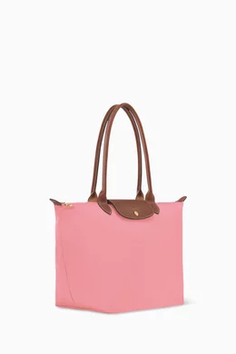 Longchamp pink tote bag shop