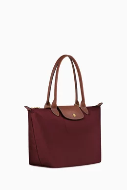 Buy Longchamp Burgundy Le Pliage Original Tote Bag in Canvas For Women Online Ounass UAE