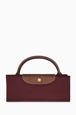 Longchamp le pliage maroon discount