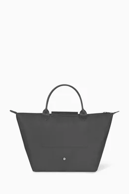 Buy Longchamp Grey Medium Le Pliage Bag in Recycled Canvas For Women Online Ounass UAE