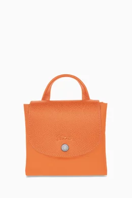 Buy Longchamp Orange Le Pliage Backpack in Recycled Canvas For Women Online Ounass UAE
