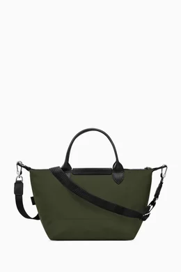 Buy Longchamp Green Small Le Pliage Energy Bag in Recycled Canvas For Women Online Ounass UAE