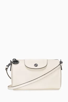 Longchamp le pliage cuir leather crossbody on sale