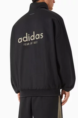 Buy adidas Black Athletics Fleece Track Jacket For Men Online Ounass UAE