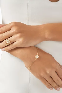 Buy Damas Yellow Farfasha Petali del Mare Mother of Pearl Citrine Bracelet in 18kt Yellow Gold For Women Online Ounass UAE