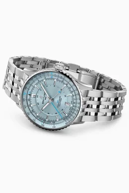 Buy Breitling Blue Navitimer Automatic GMT Watch 41mm For UNISEX Online Ounass UAE