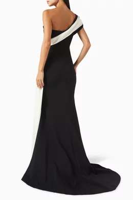 Monochrome maxi dress cheap
