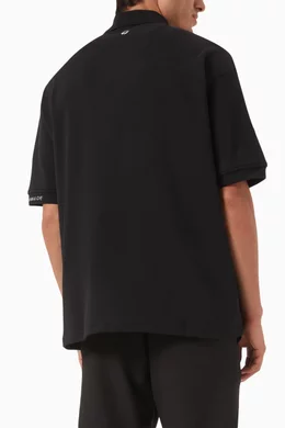 Buy Kith Black x Taylormade Provisional Polo in Cotton Blend For