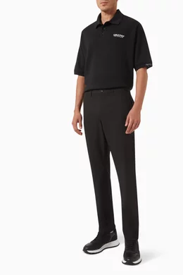 Buy Kith Black x Taylormade Provisional Polo in Cotton Blend For