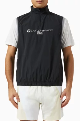メンズウェア Kith for TaylorMade Blade Vest Buy Kith Black x TaylorMade Blade Vest in Nylon For Men